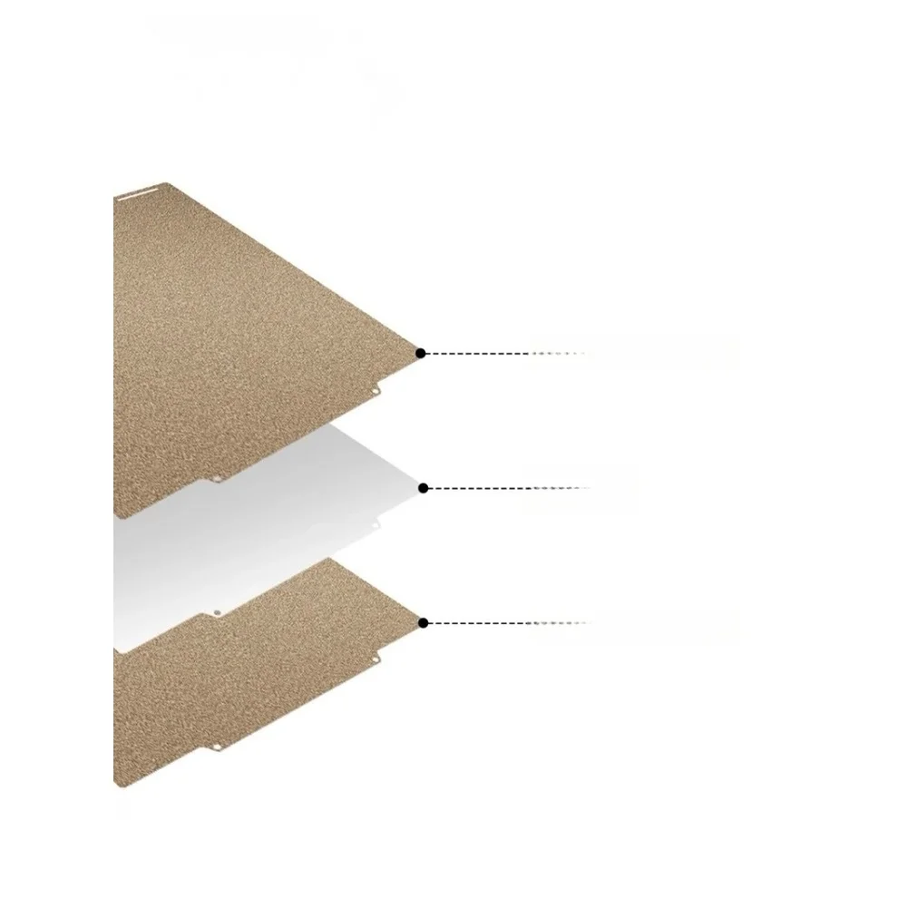 For Snapmaker U1 Bed Sticker with Precision-Cut Dimensions for Seamless Installation on Original Heated Bed for platform