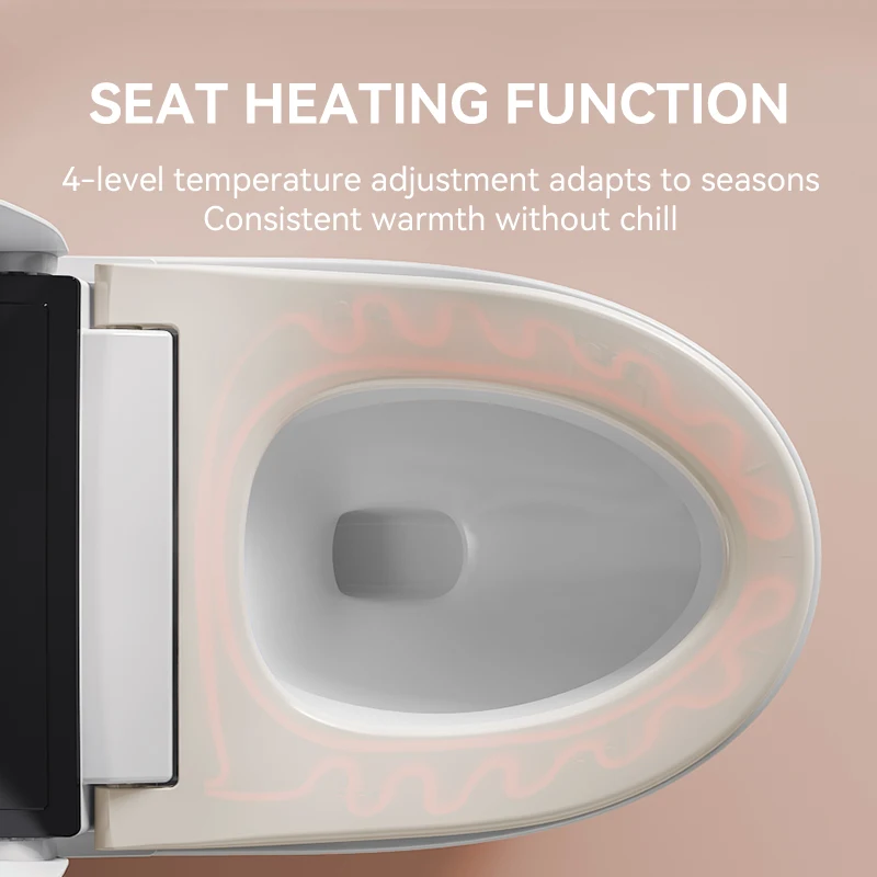 Modern Automatic Sanitary Ware Auto Open Flush Electric Smart Toilet Bathroom Ceramic Intelligent Smart Toilets