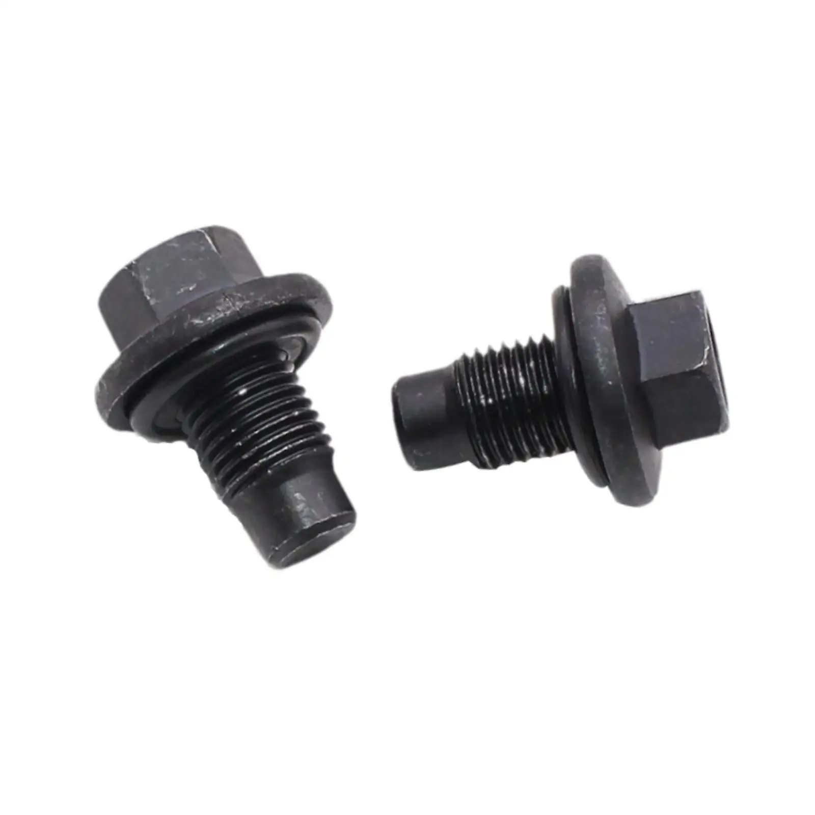 2Pcs Oil Drain Plug Oil Pan Drain Plug M14 x 1.5mm Square Heavy Duty Accessories