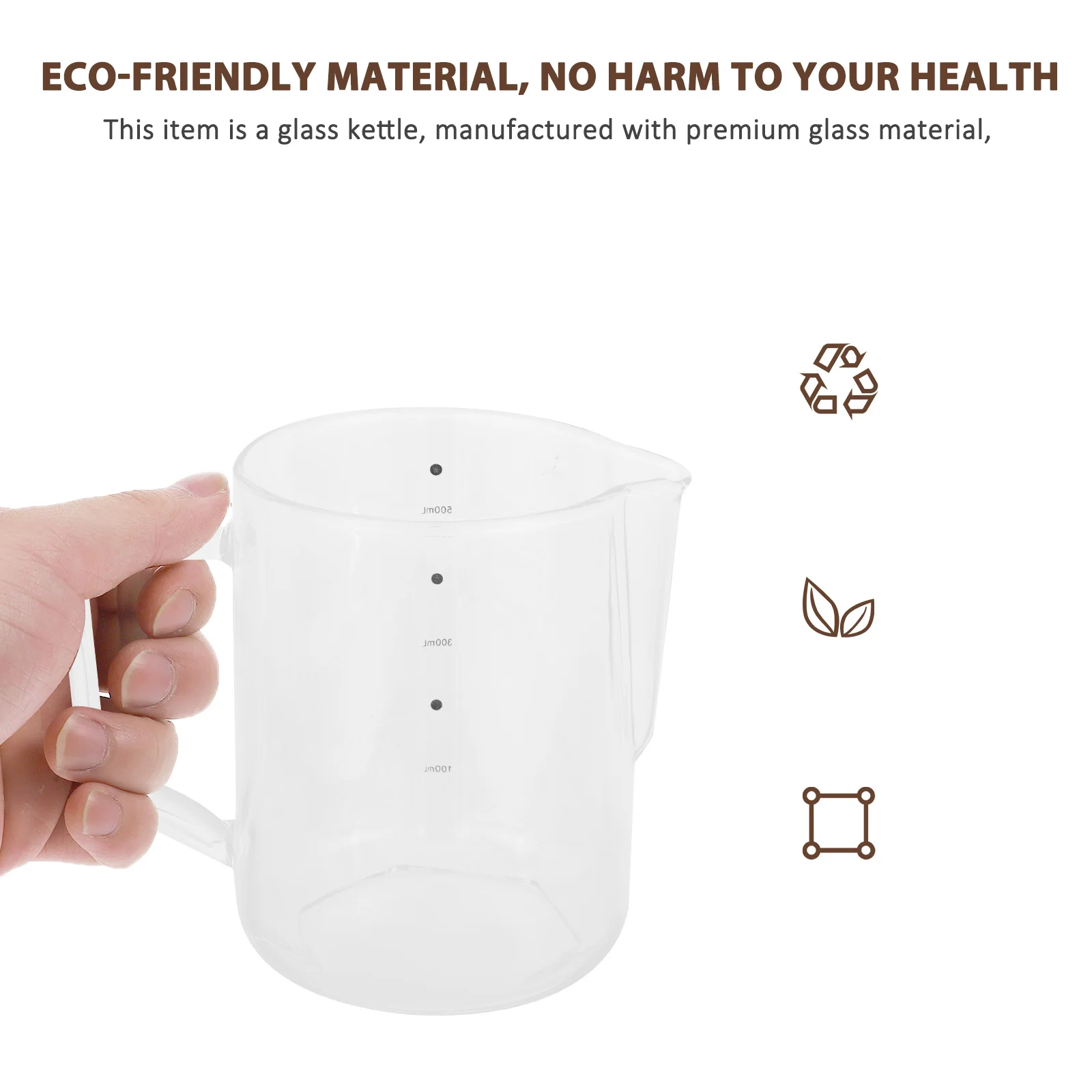 

Resistant Glass Coffee Kettle Multi-purpose Pot Drip Teapot Versatile Heat-resistant Cup