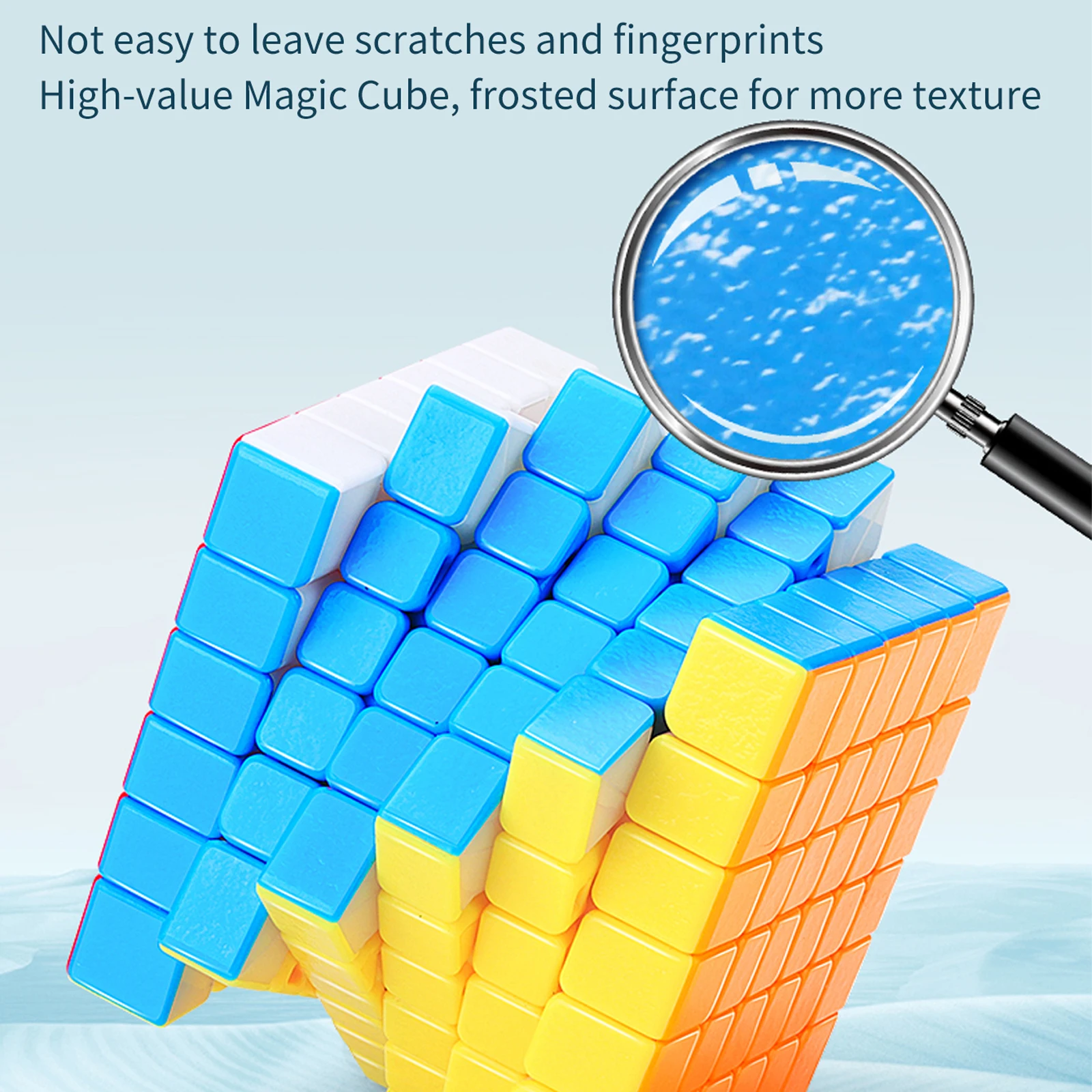 SENGSO Speed Cube 4x4 5x5 6x6 7x7 8x8 ลูกบาศก์ไร้สติ๊กเกอร์ | Smooth Rotation Professional การแข่งขัน High-Order Cube ของเล่นเพื่อการศึกษา