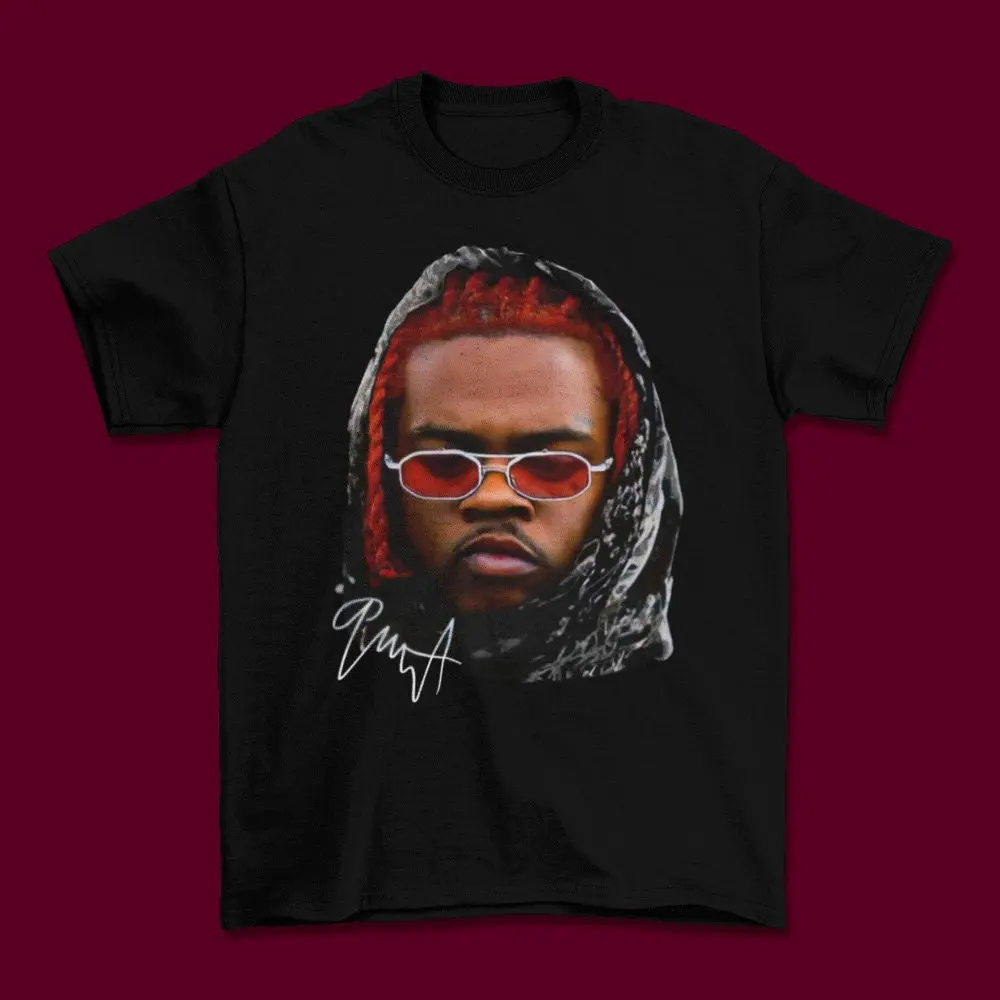 Vintage GUNNA Signature Black T Shirt