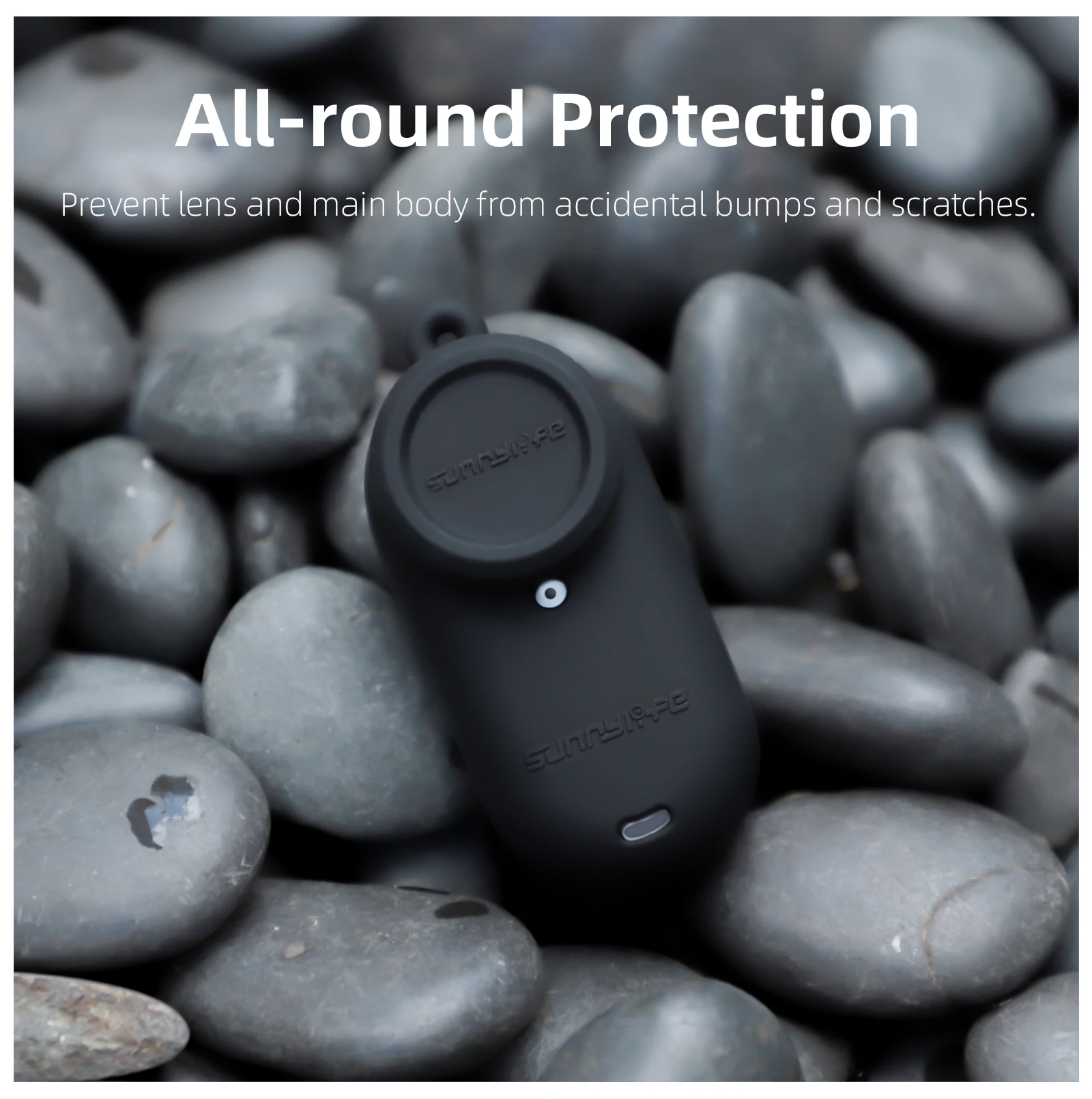 Étui de protection hôte pour Insta360 GO 3S, couvercle d'objectif, lanière