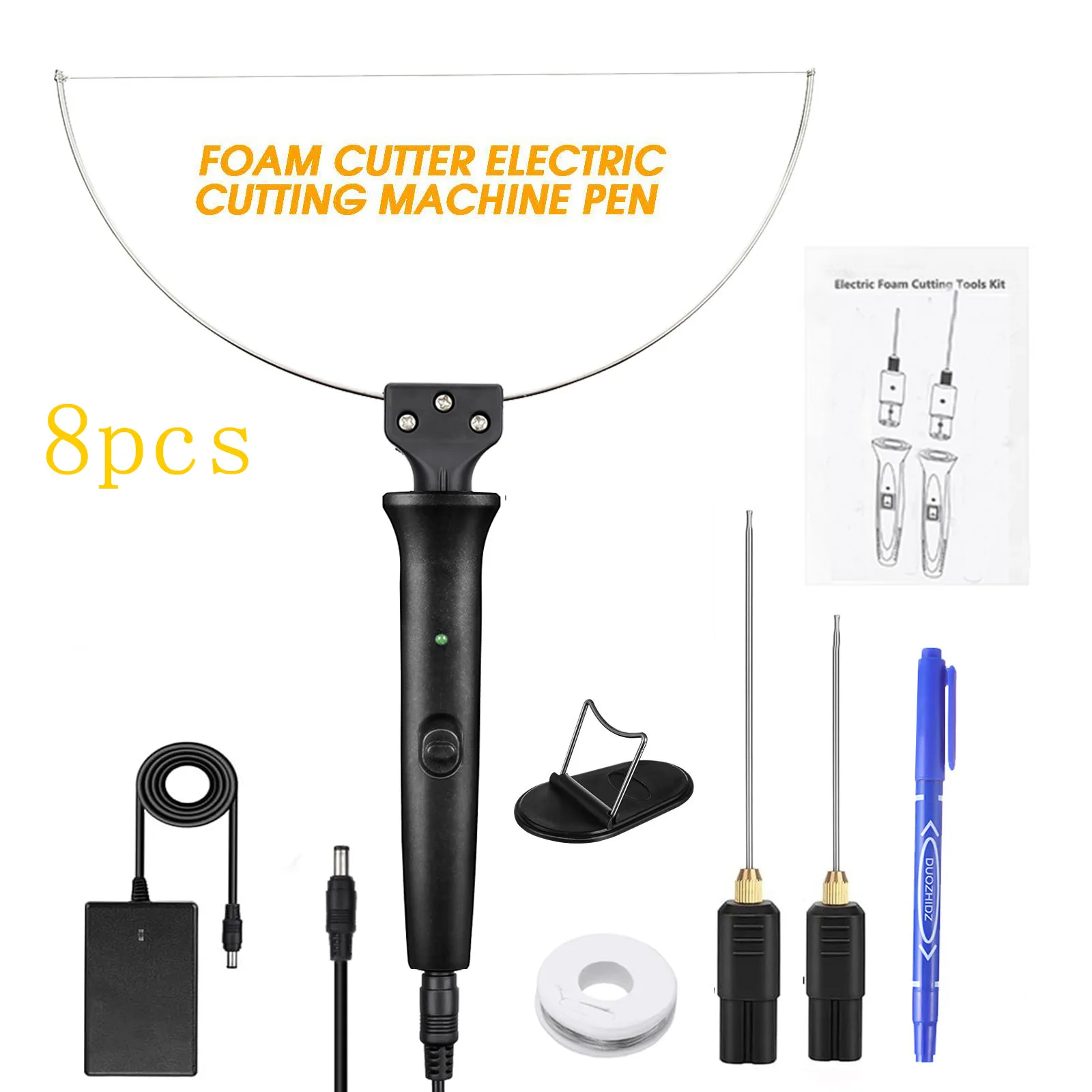 3-In-1 electric foam cutting machine, cutting machine pen 100-240V 18W foam cutter heating