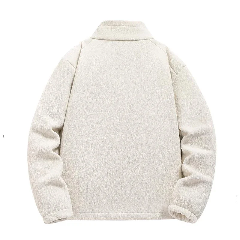 2025 Sport invernali Outdoor Giubbotti Uomo Autunno Casual Allentato Coppia Cappotto da uomo Spessore Versatile Caldo Traspirante Giacca in pile polare