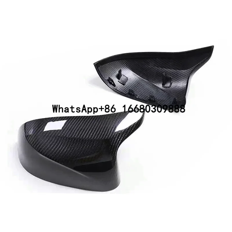 Z-ART 2014-2018 X4 Mirror Cover For F26 Dry Carbon Fiber Review Mirror Lid For BMW X4 Carbon Fiber Mirror Housing Body Kit