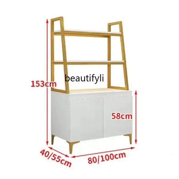 Bread Cabinet Multi-layer Snack Shelf Biscuit Side Cabinet Baking Cake Shop Nakajima Bread Shelf Bulk