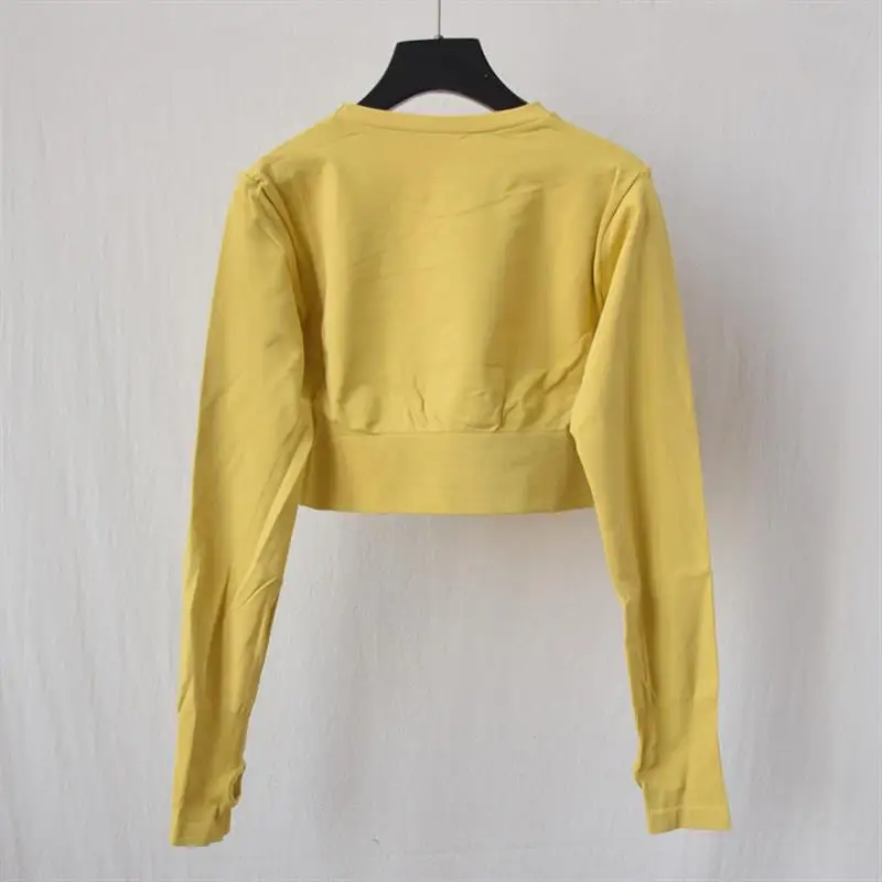 ロングスベヨガフィットネススポーツウェアレディースジムトップススリーブフックシルクプリント染色XC007花柄カジュアルセット