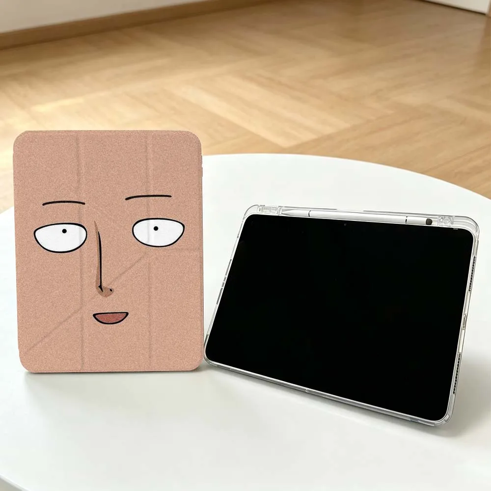 One Punch Man Soft For Apple iPad Air A16 4 5 11th 10th 7th 11 12.9 13 10.5 inch Gen 3Y Tablet Case