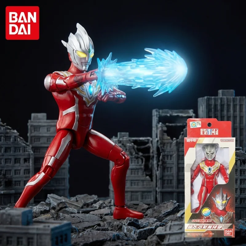 

Bandai Ultraman Regulus Luminous Action Figure Super Mobile Toy for Kids Epic Galaxy Battles Genuine Ultimate Best Gift