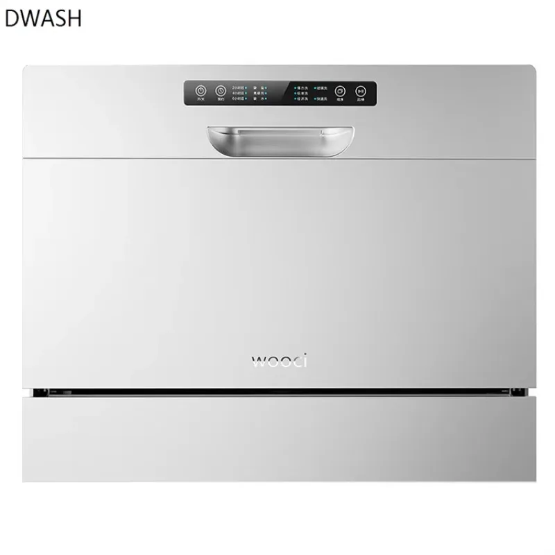 ポータブルカウンタートップ食器洗い機 5 プログラム高温 6 か所設定家庭用キッチン用食器洗い機