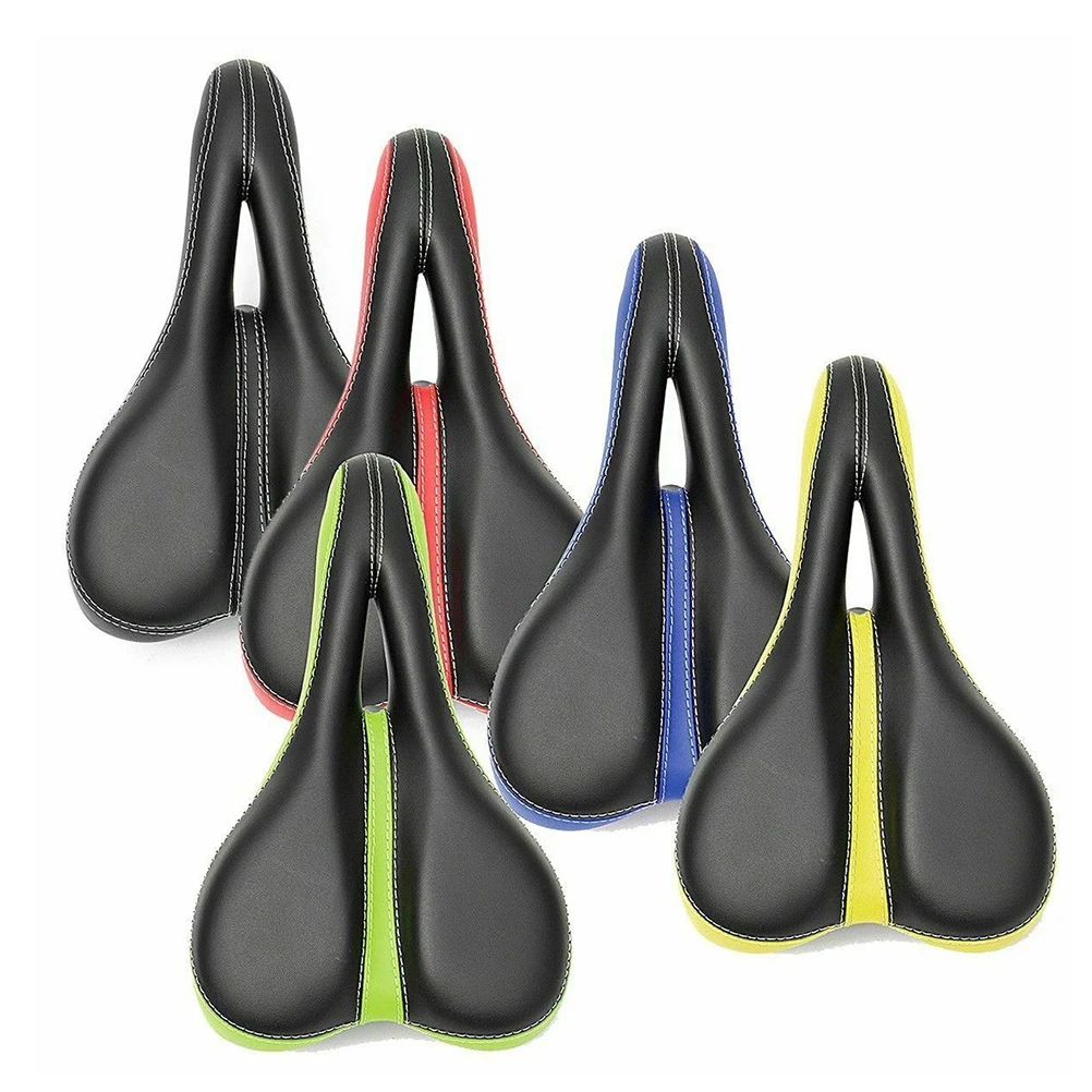 

Ultra Wide Bike Saddle Comfortable Seat Cushion Pad Lightweight Easy Install Black Universal Fit For Road Mountain Cycling