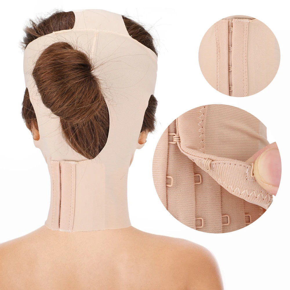3D Reusable Breathable Beauty Women Anti Wrinkle Slimming Bandage V Shaper Full Face Lift Sleeping Mask Facial Slimming Bandage