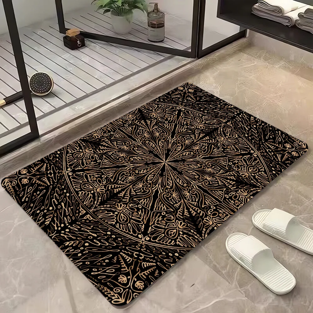 Things to the House Entrance Mat for Hallway on the Floor Mandala Cute Room Decor Kitchen Rugs Doormat Outdoor Rug Carpets Home