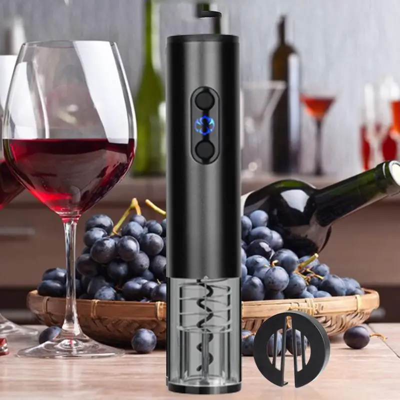 Electric Wine Openers Bottle Opener Automatic Beer Bottle Openers Corkscrew Wine BeerSoda Cap Opener Kitchen Accessories