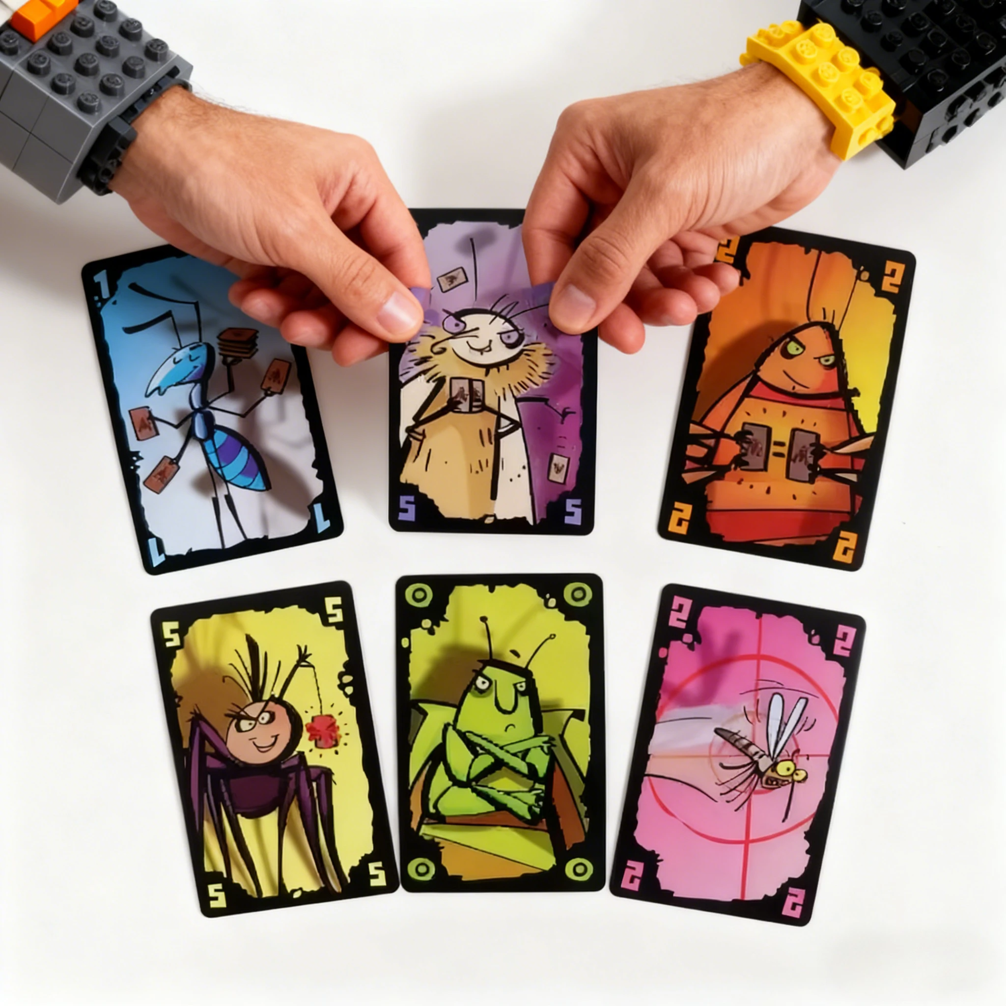 لعبة ببطاقات بوليلا ترامبوسا الإسبانية، سطح لوح عثة الغش صديق للعائلة، بطاقات استراتيجية ممتعة للبالغين والأطفال للعب الحفلات