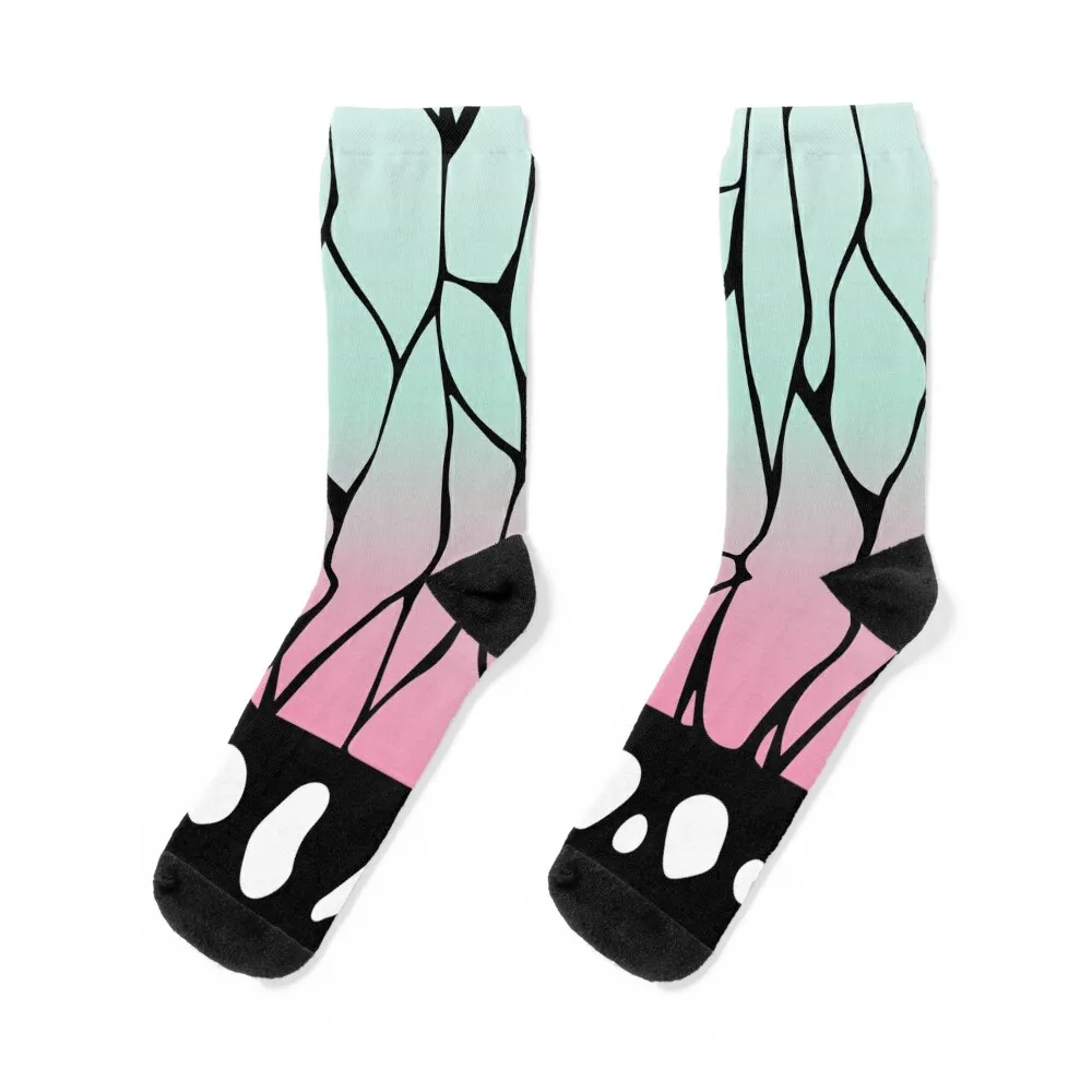 

Demon Slayer Kocho Shinobu Butterfly Socks funny sock designer brand shoes Climbing Socks Ladies Men's