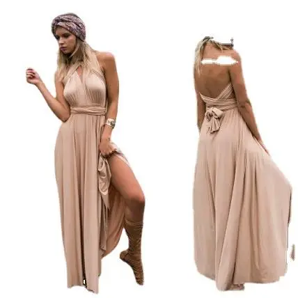 Gonna lunga sexy rossa Dr Wrap con cinturino multi-corda Brit Sle Abito in puro cotone a vita media Ele Dra per donna