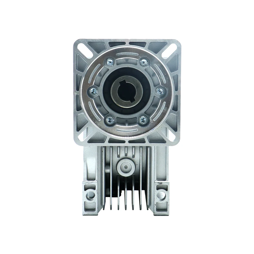 Reductor de turbina HLTNC RV075 Diámetro 19 24 28 mm Potencia del motor 0,55 0,75 1,1 1,5 2,2 3 4kw reductor de velocidad helicoidal para motor paso a paso