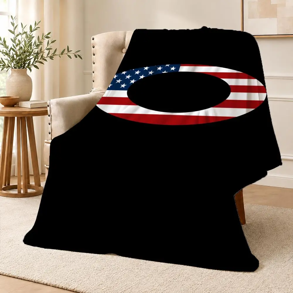 Brand Oakley Frogskins Sutro Holbrook Throw Soft Flannel Throw Blanket Warm for Couch Bed Sofa pets Cozy All Season