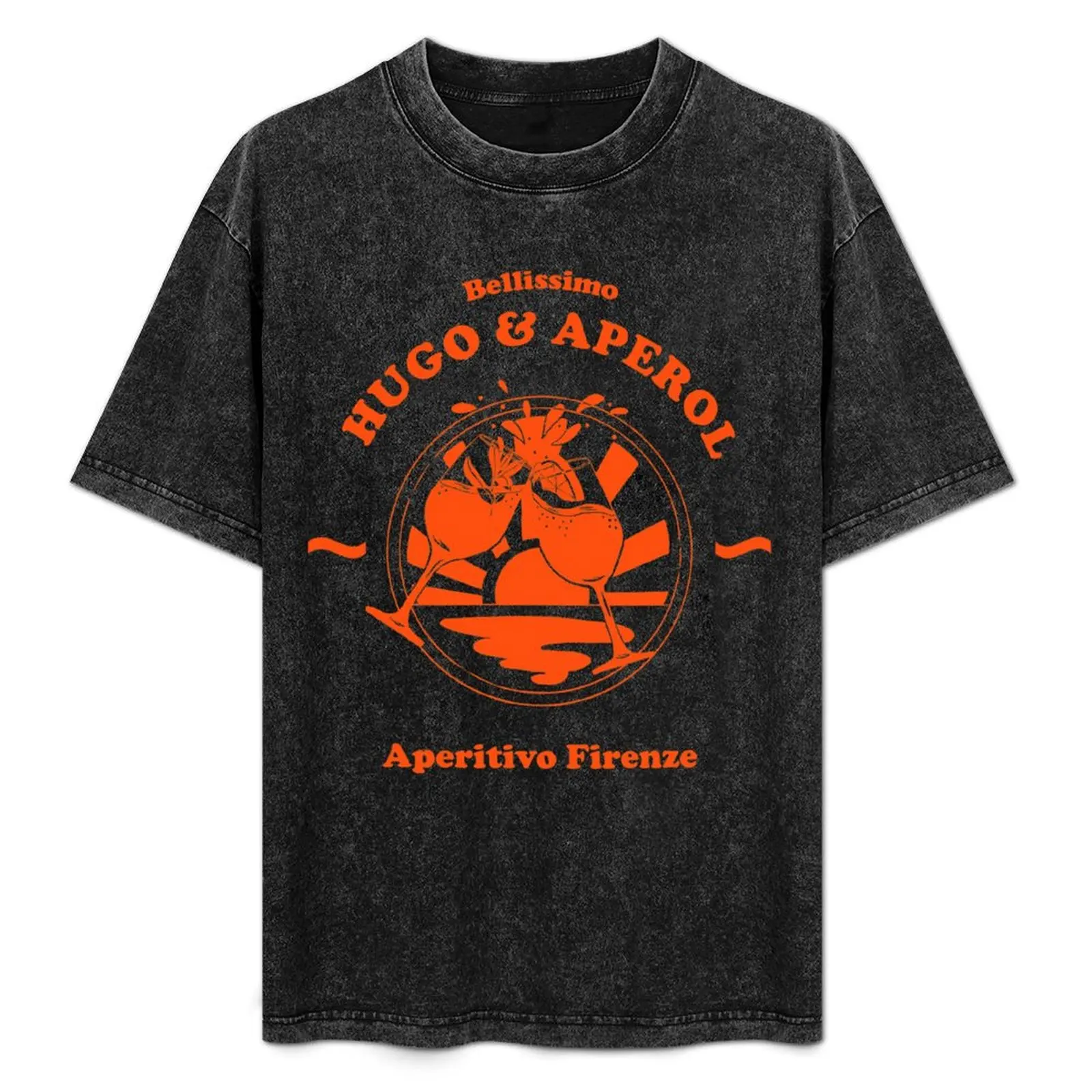 

Aperitivo Drinks T-Shirt Casual All Match Short Sleeve T-Shirt