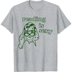 Reading Is Sexy Book Lover Women T Shirt  Cotton Harakuju T-shirts Ladies Gilmore Girls Gift Short Sleeve O Neck Gothic Clothes