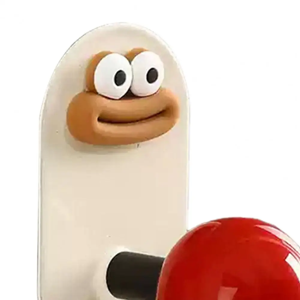 Moisture-proof Hook Waterproof Adhesive Cartoon Wall Hooks Cute Bathroom Towel Hangers Kitchen Utensil Holders for Towels