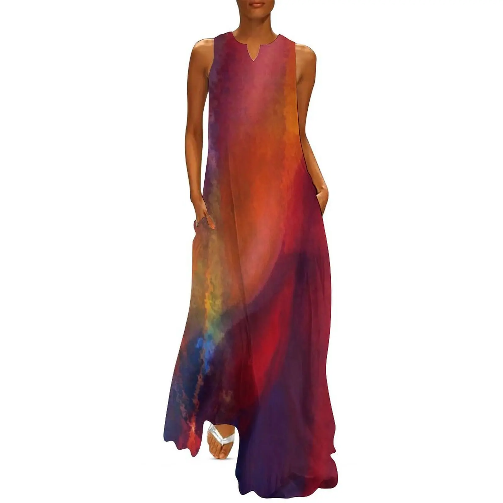 

A Dance of Colors Long Dress Dance dresses summer dress korean women luxury woman evening dress evening ladies