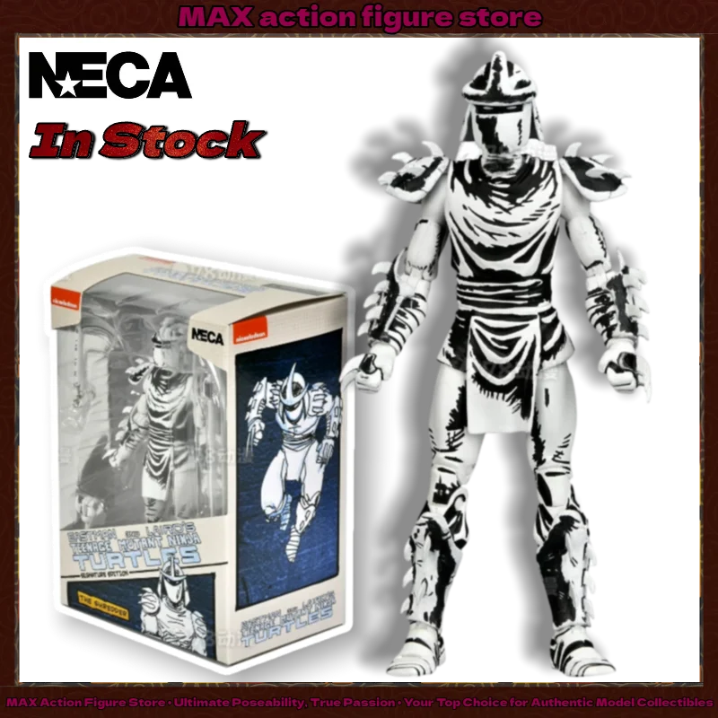 In Stock NECA 53111 TMNT Shredder Black & White Mirage Comics 7