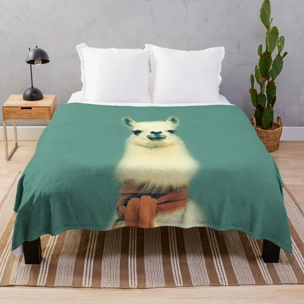 

Llama Throw Blanket Baby Summer Blankets
