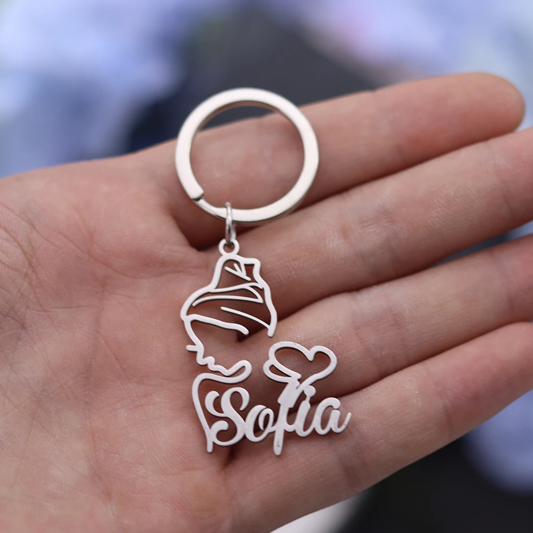Cxwind персонализированные брелки с именем и буквами из нержавеющей стали, брелок для ключей с именем на заказ для мужчин, уникальный ювелирный брелок, подарок, новый Cxwind персонализированные брелки с именем и буквами из нержавеющей стали, брелок для ключей с именем на заказ для мужчин, уникальный ювелирный брелок, подарок, новый