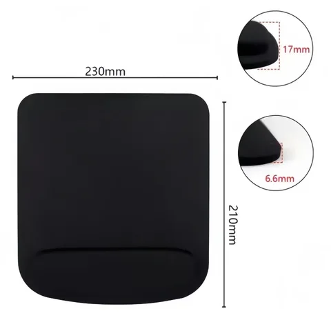 Large Thickened EVA Ergonomic Mouse Pad - Non-Slip Wrist Support for…