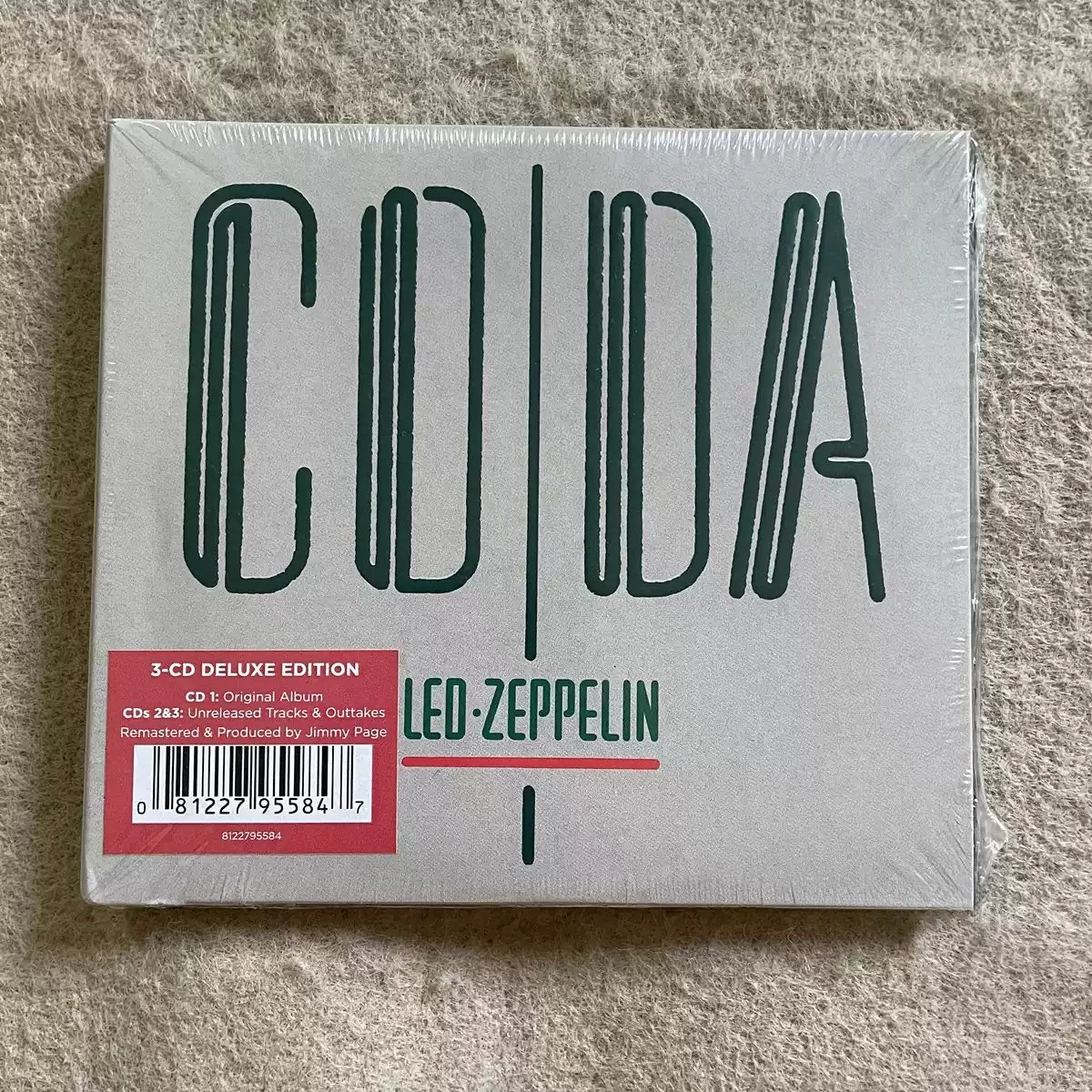 Edição Deluxe Remasterizada do Álbum "Coda" dos Led Zeppelin, Álbum Icônico de Hard Rock e Heavy Metal com Faixas e Baterias Desentrelaçadas Não Lançadas em CD