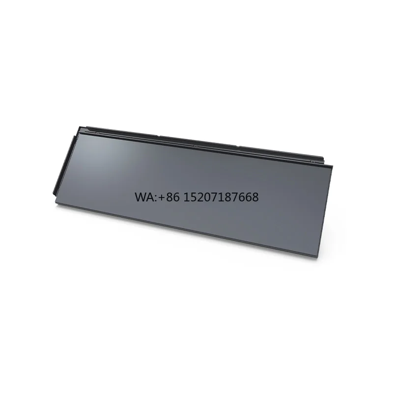 Efficiency for Building Energy Integration and Roofing Solutions BIPV Solar Roof Tiles with CdTe Thin Film Technology 30W