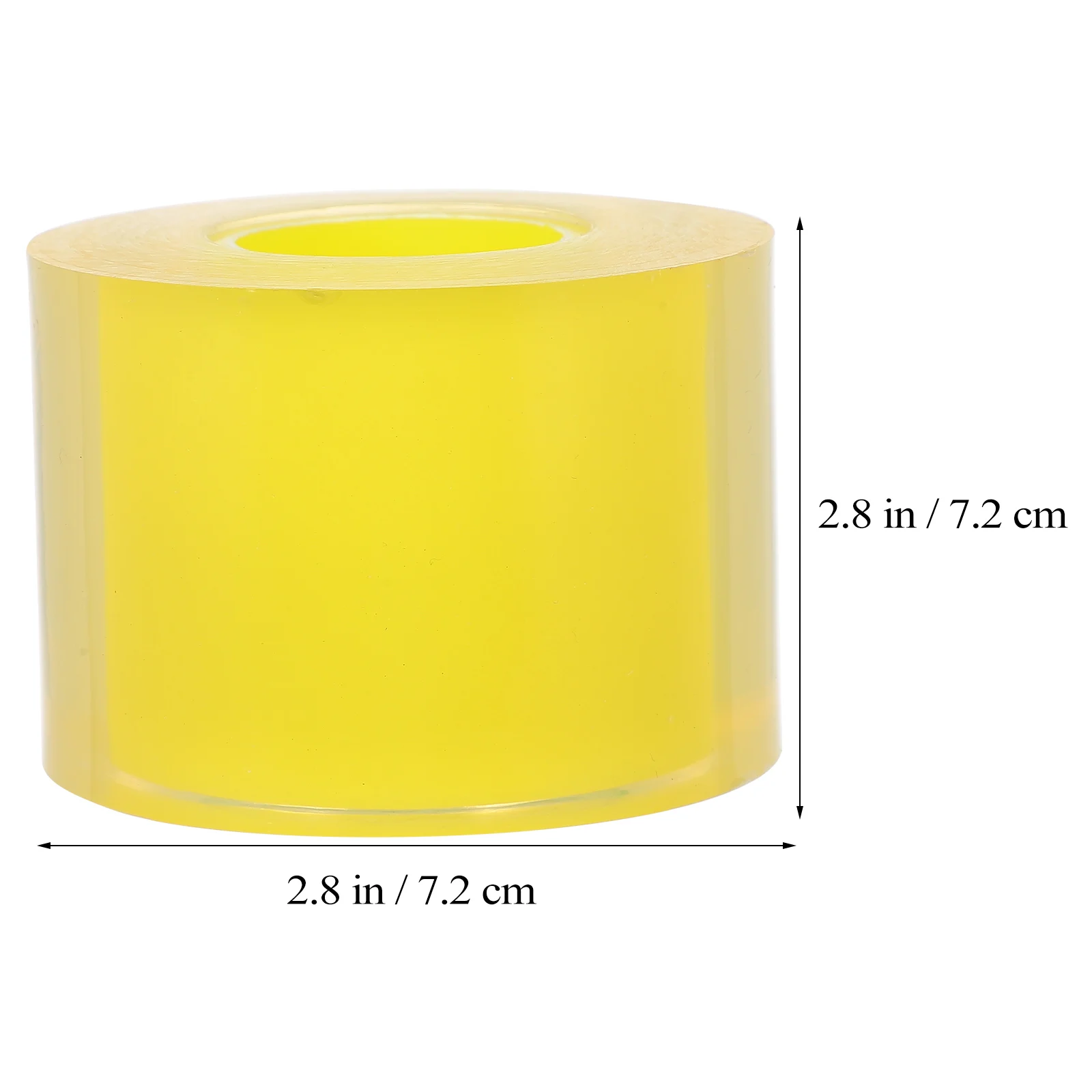 

PVC Watch Film Tape Anti static Protective Film for Watches Jewelry Yellow Color High Transparency Good Stretchability