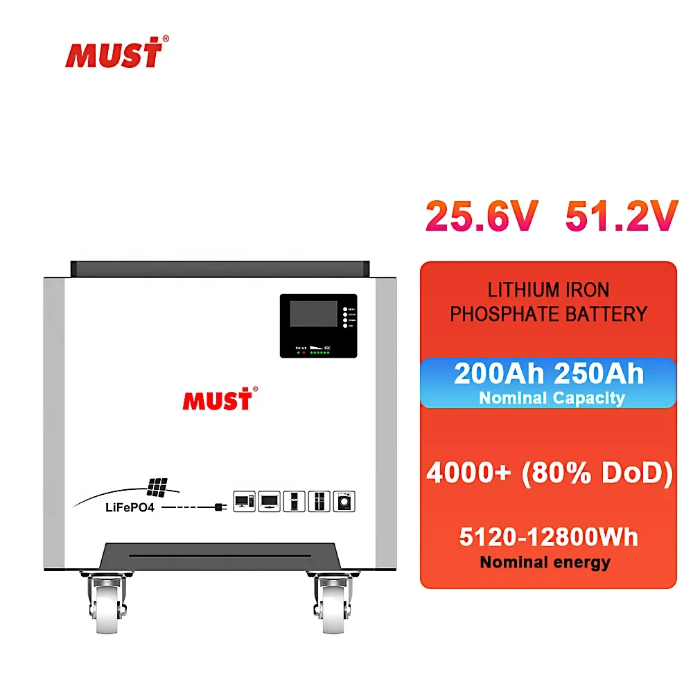 5120Wh 6400Wh 18650 lithium iron phosphate battery must be LP2000 rechargeable 24V lifepo4 battery for solar storage bag