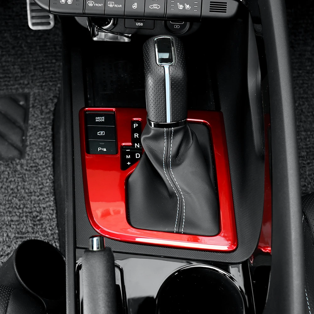 RHD/LHD For Hyundai Elantra CN7-N 2020-2023 Center Console Gear Shift Panel Cover Trim Car Interior Accessories 2