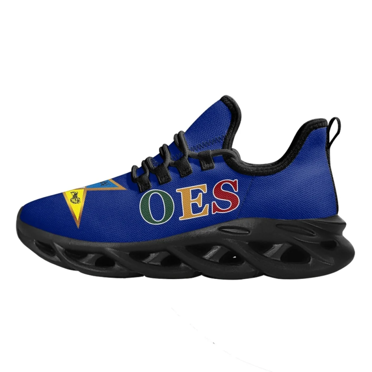 INSTANTARTS OES Sistars Order Of Eastern Design Comfort Platform Shoes Casual Mesh Sneakers Lightweight Running Shoes for Women