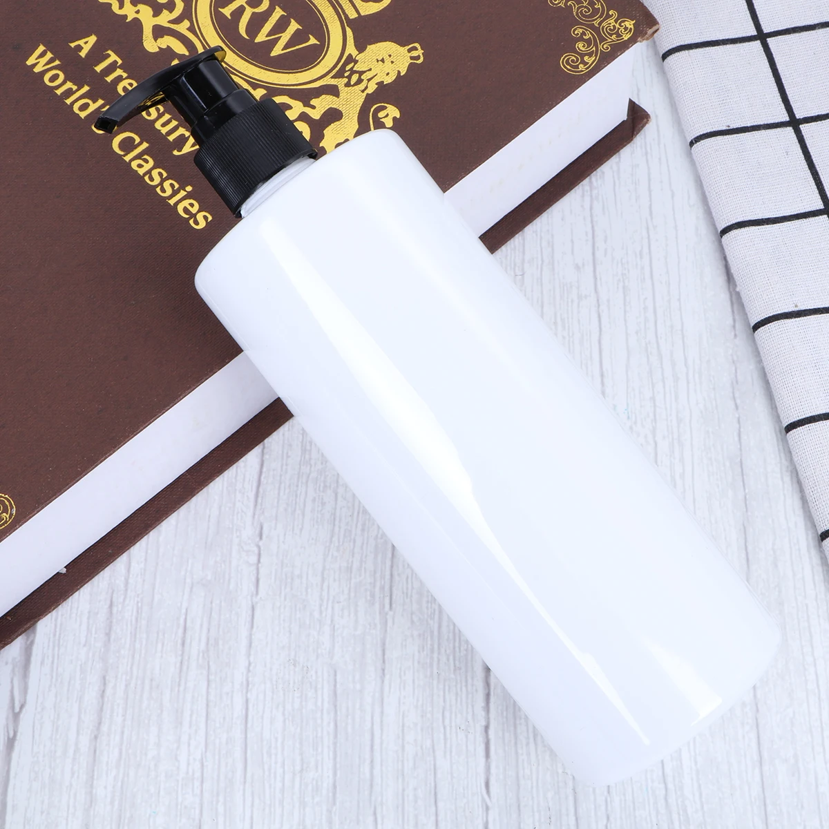 3 قطع 500 مل زجاجة توزيع الصابون السائل شفافة خفيفة الوزن من البلاستيك الشامبو غسول تخزين الحاويات للاستخدام في الحمام والسفر