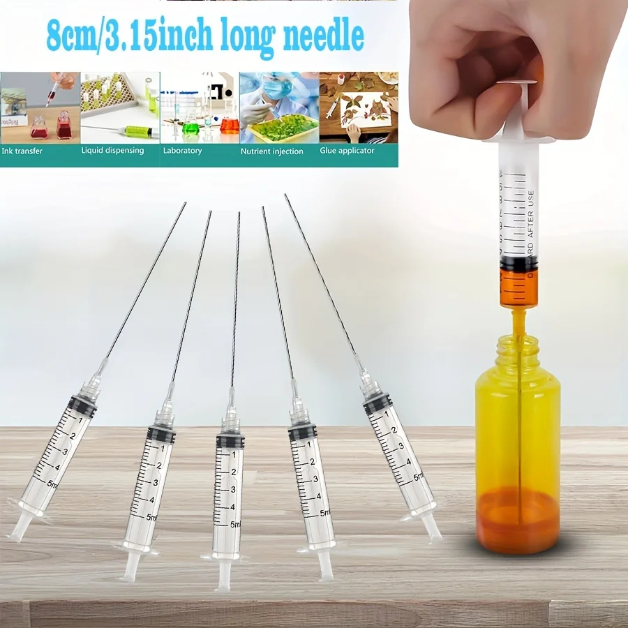 

Чернильный шприц премиум-класса с тупой игольчатым наконечником и замком Люэра, подходящий для заправки авторучки