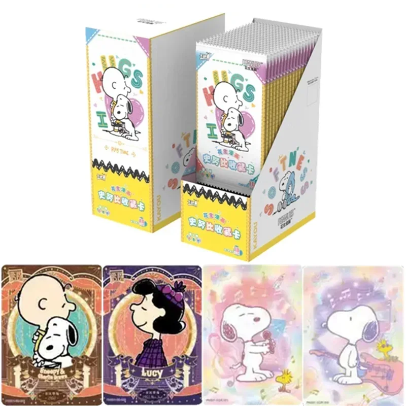 Карточка KAYOU Snoopy, аниме-фигурки, редкая коллекция SE BP карты, коробка для Mistery, игры, бустер-бокс, игрушки, подарки на день рождения для мальчиков и девочек