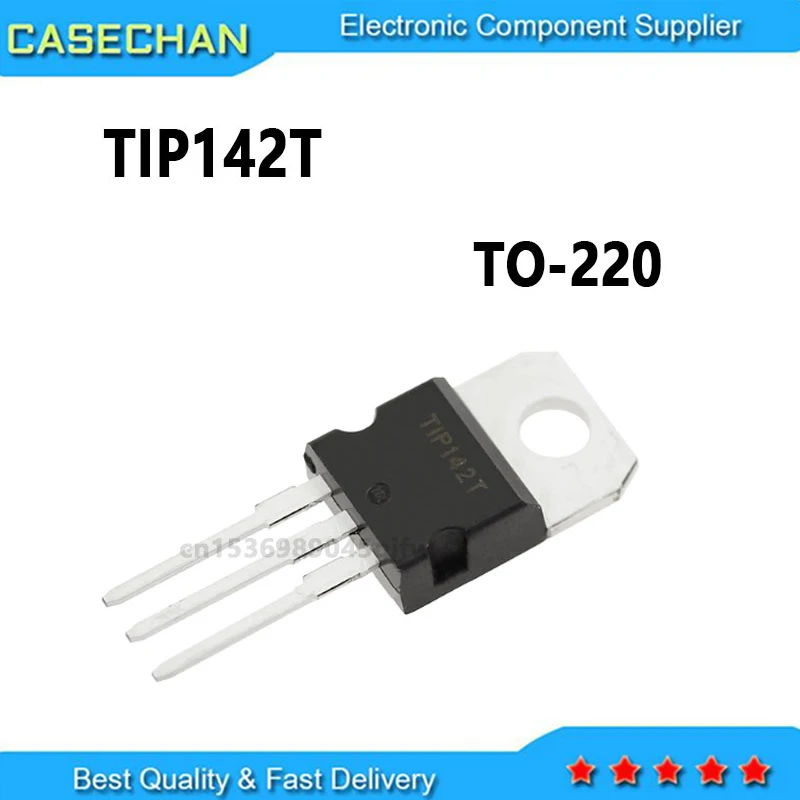 10 Stück neu und original TO-220 TIP142 TIP142T