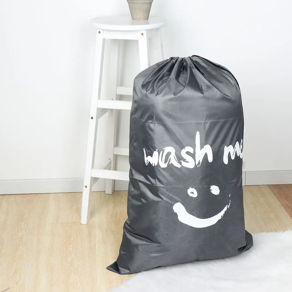 Nieuwe Nylon Wasmand Opvouwbare Vuile Kleding Organizer Waszak Waszak Waszakken