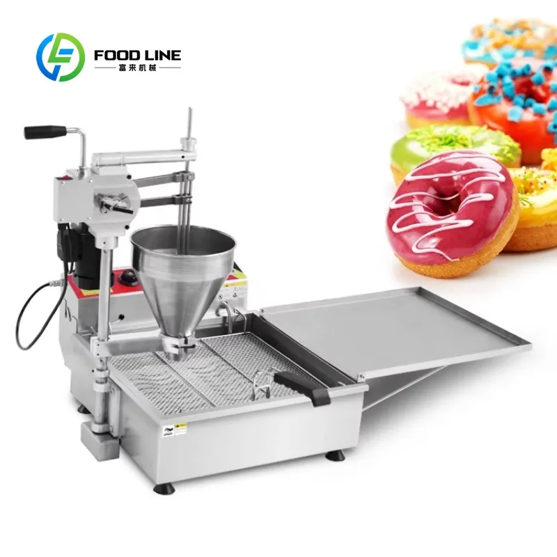 

Automatic 3 Shape Mini Mochi Donut Fryer Lokma Donut Maker Customized High Productivity Commercial Shop Use