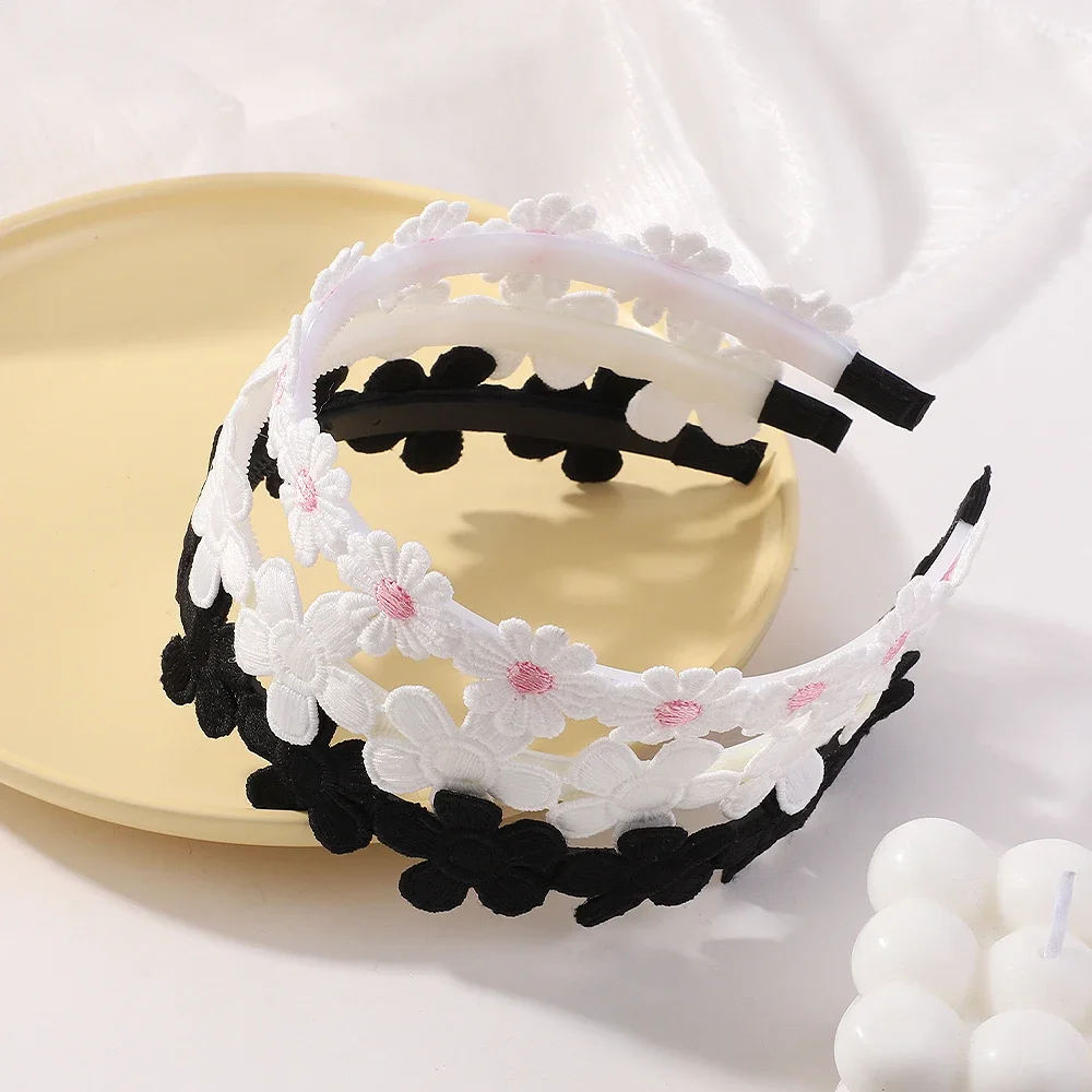 

3Pcs Summer Boho Daisy Sunflower Flower Headband for Women Girl Hair Hoop Headwear for Birthday Wedding Party Hair Accessories
