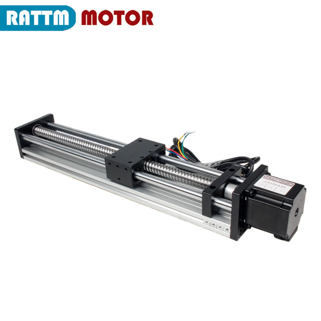 EBX1605 Effective Stroke 100-500mm CNC Linear Guide Stage Rail Motion Slide Table SFU1605 Ball Screw Customizable in size