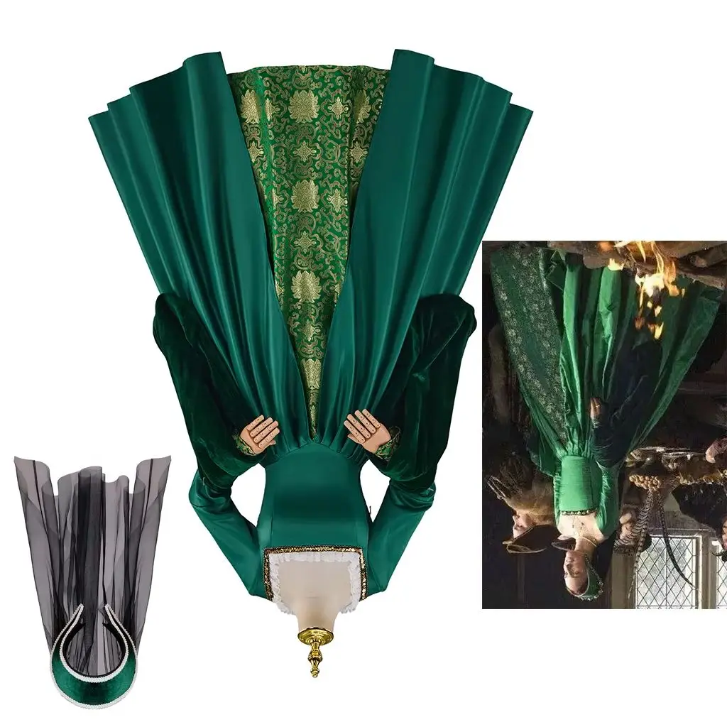 

Tudor Elizabethan Queen Anne Boleyn Ball Gown Medieval Colonial Civil War Duchess Visiting Costume Halloween Theatre Outfits