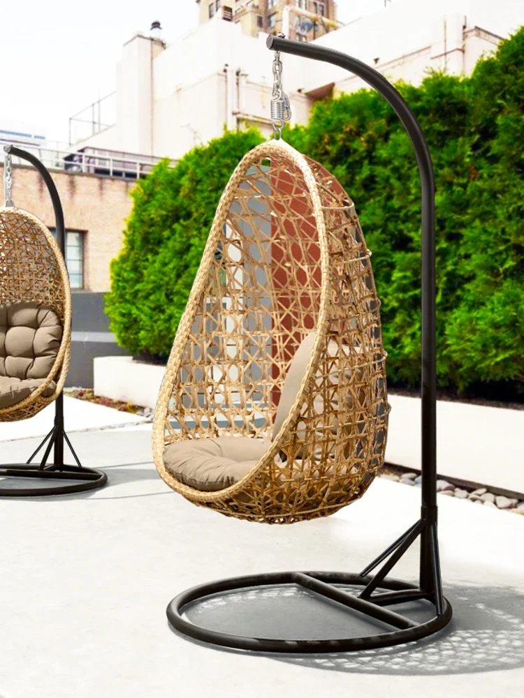 Hanging basket, rattan chair, terrace, swing, indoor single person rocking chair, dormitory, adult hanging basket