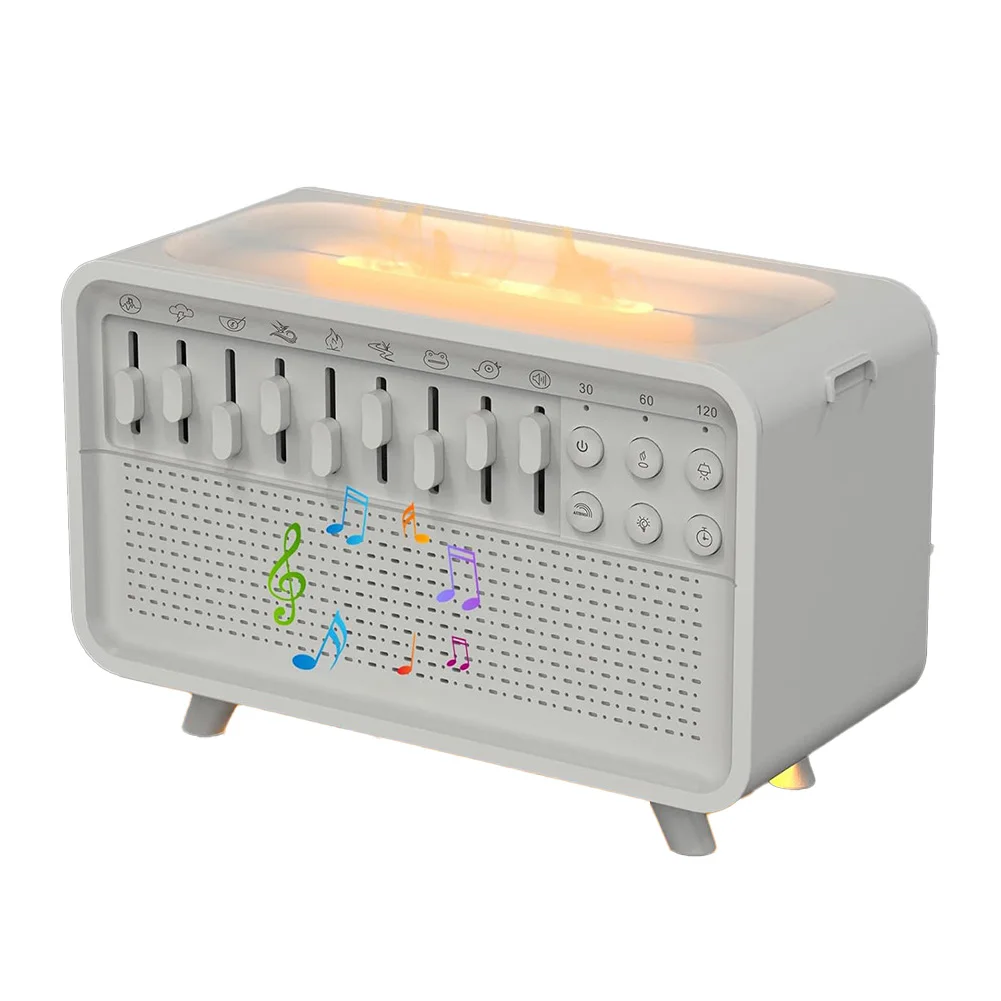 

Humidifier Aromatherapy Diffuser 8 Adjustable White Noise Settings Calming Ambient Light Essential Oils Compatible