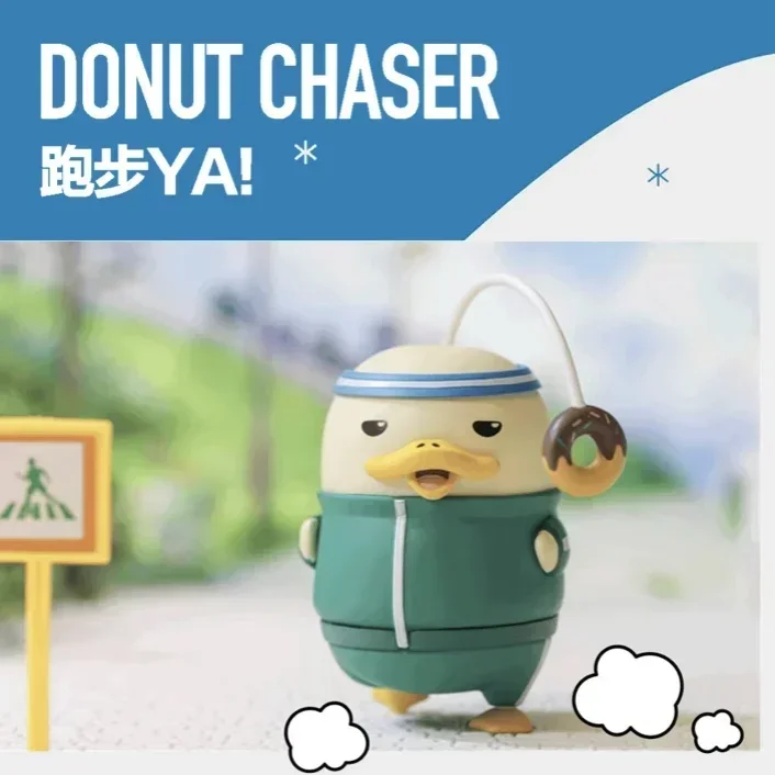 

POP MART Duckoo Fitness Series Genuine Blind Box Mystery Box Kawaii Ornaments Figurines Home Decor Desktop Model Dolls
